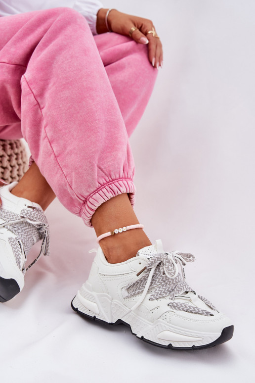 À modalo de tênis tênis Feminino Z PodParaójnym Amarrandom cor branca Efobell À modalo de tênis tênis Feminino Z PodParaójnym Amarrandom cor branca Efobell