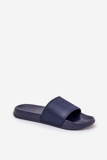 Chinelos de espuma leves masculinas Big Star MM174323 cor azul marinho