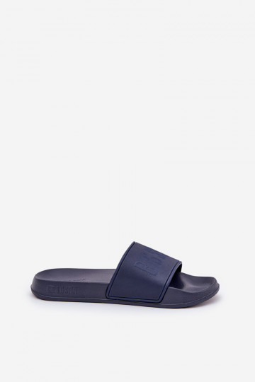 Chinelos de espuma leves masculinas Big Star MM174323 cor azul marinho 2