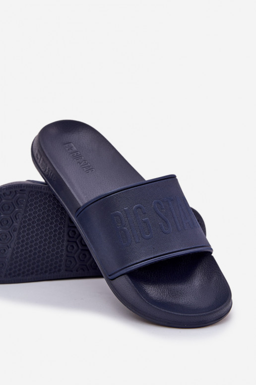 Chinelos de espuma leves Tem que sercho Big Star MM174323 azul escuro