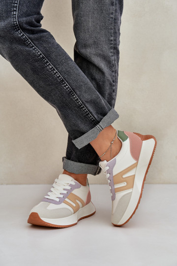 tênis Feminino com uma plataforma Cores diferentes Emidi