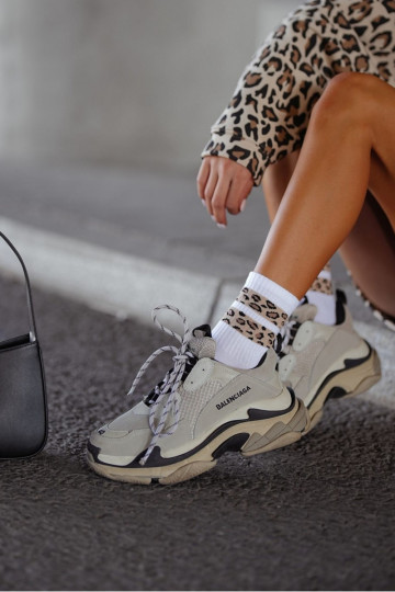 Meias Feminino DParaa Pontilhado Tiras cor branca