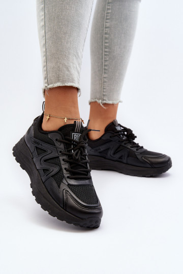 Sapatos casuais femininos Big Star NN274A085 cor preta 2