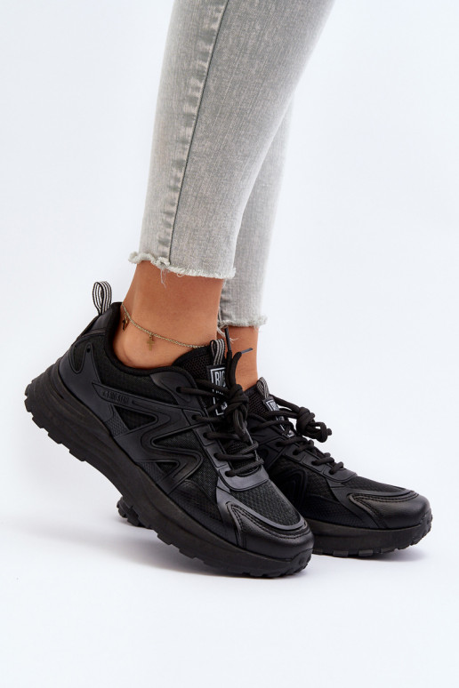 Sapatos casuais femininos Big Star NN274A085 cor preta