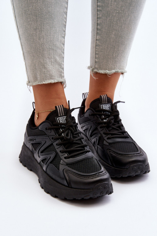 Sapatos casuais femininos Big Star NN274A085 cor preta