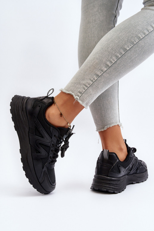 Sapatos casuais femininos Big Star NN274A085 cor preta