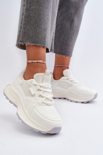 À modalo de tênis Feminino HI-POLY SYSTEM Big Star NN274A107 cor branca