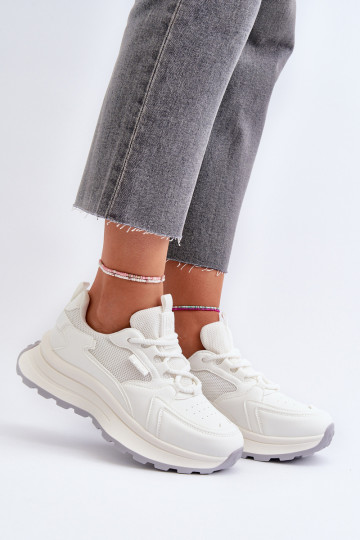 À modalo de tênis Feminino HI-POLY SYSTEM Big Star NN274A107 cor branca 2