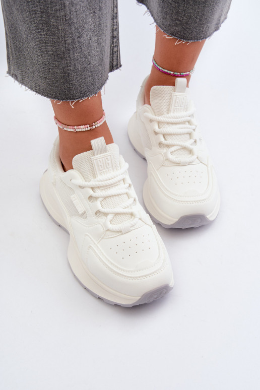 À modalo de tênis Feminino HI-POLY SYSTEM Big Star NN274A107 cor branca