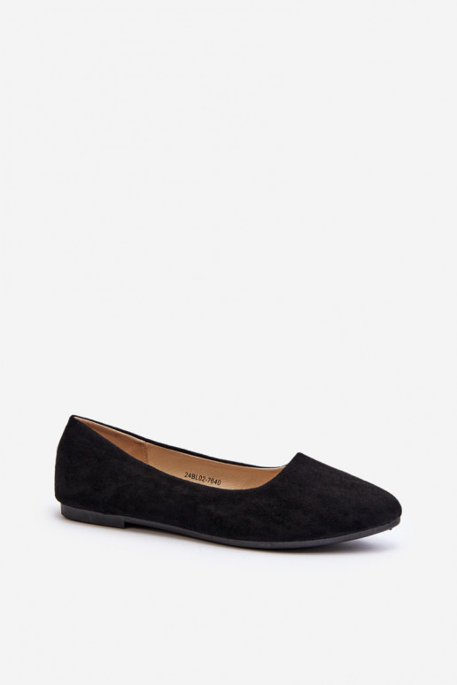 Sapatilhas de camurça Feminino cor preta Kommia Sapatilhas de camurça Feminino cor preta Kommia