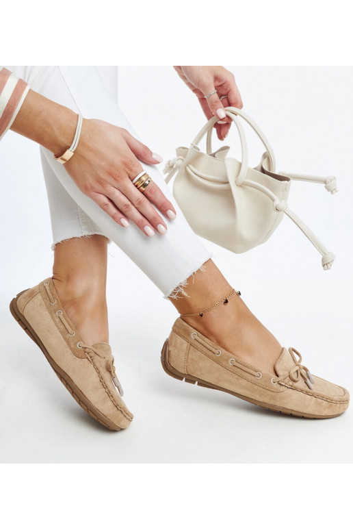 Mocassins marrons com laço Hayam