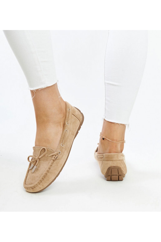 Mocassins marrons com laço Hayam